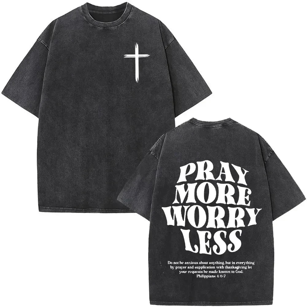 Jesus Faith Overcomes Fear Bible Scripture T Shirt