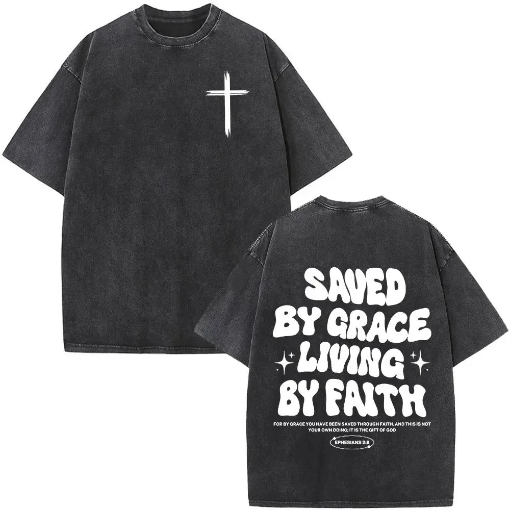 Jesus Faith Overcomes Fear Bible Scripture T Shirt