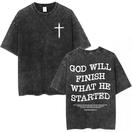 Craft of Weaving Vintage Washed Christian T Shirt Jesus