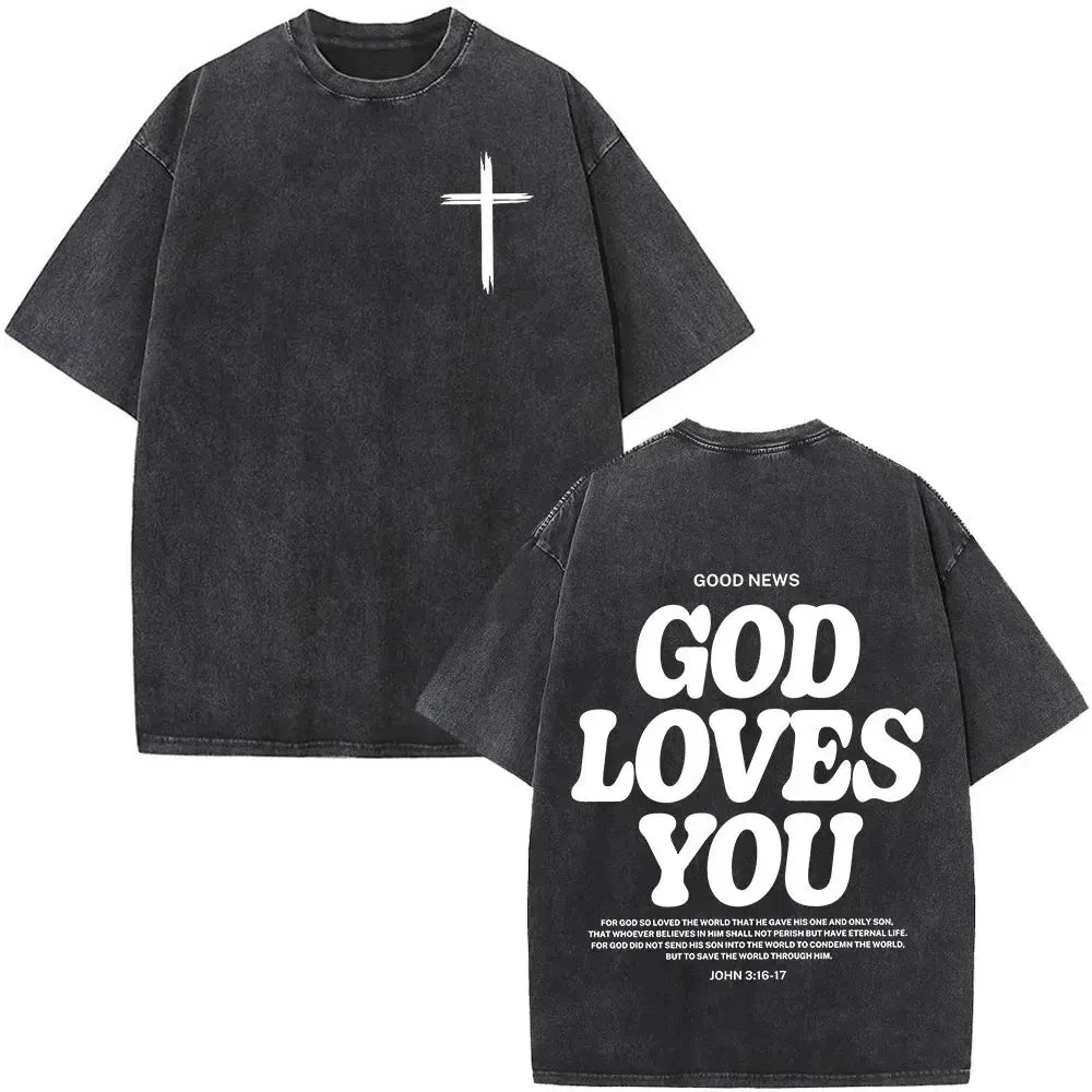Jesus Faith Overcomes Fear Bible Scripture T Shirt