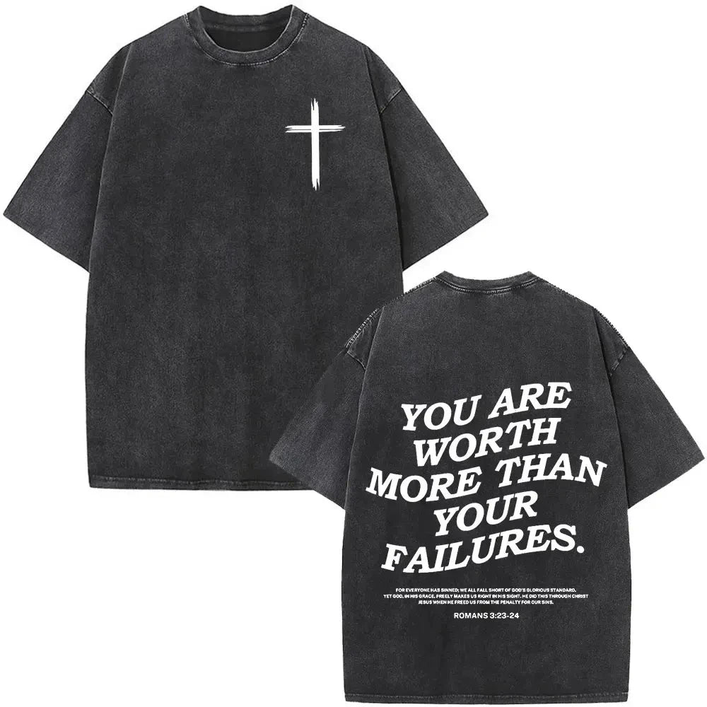 Jesus Faith Overcomes Fear Bible Scripture T Shirt
