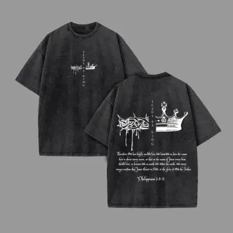 Unisex Cotton Christian T Shirt Harajuku Style Vintage