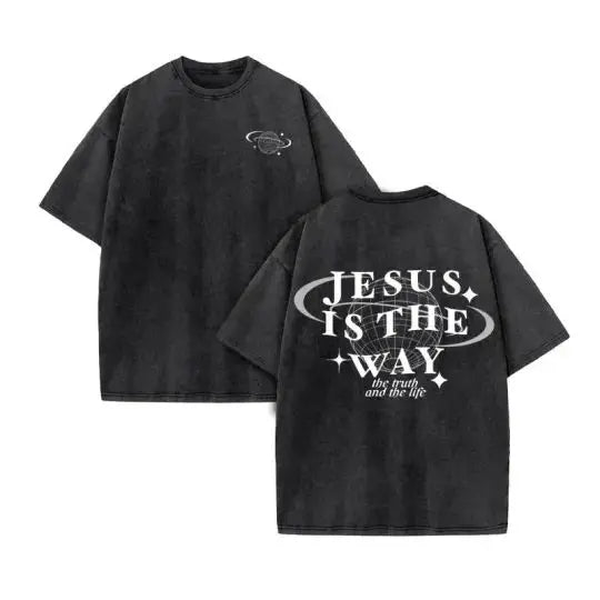 Unisex Cotton Christian T Shirt Harajuku Style Vintage