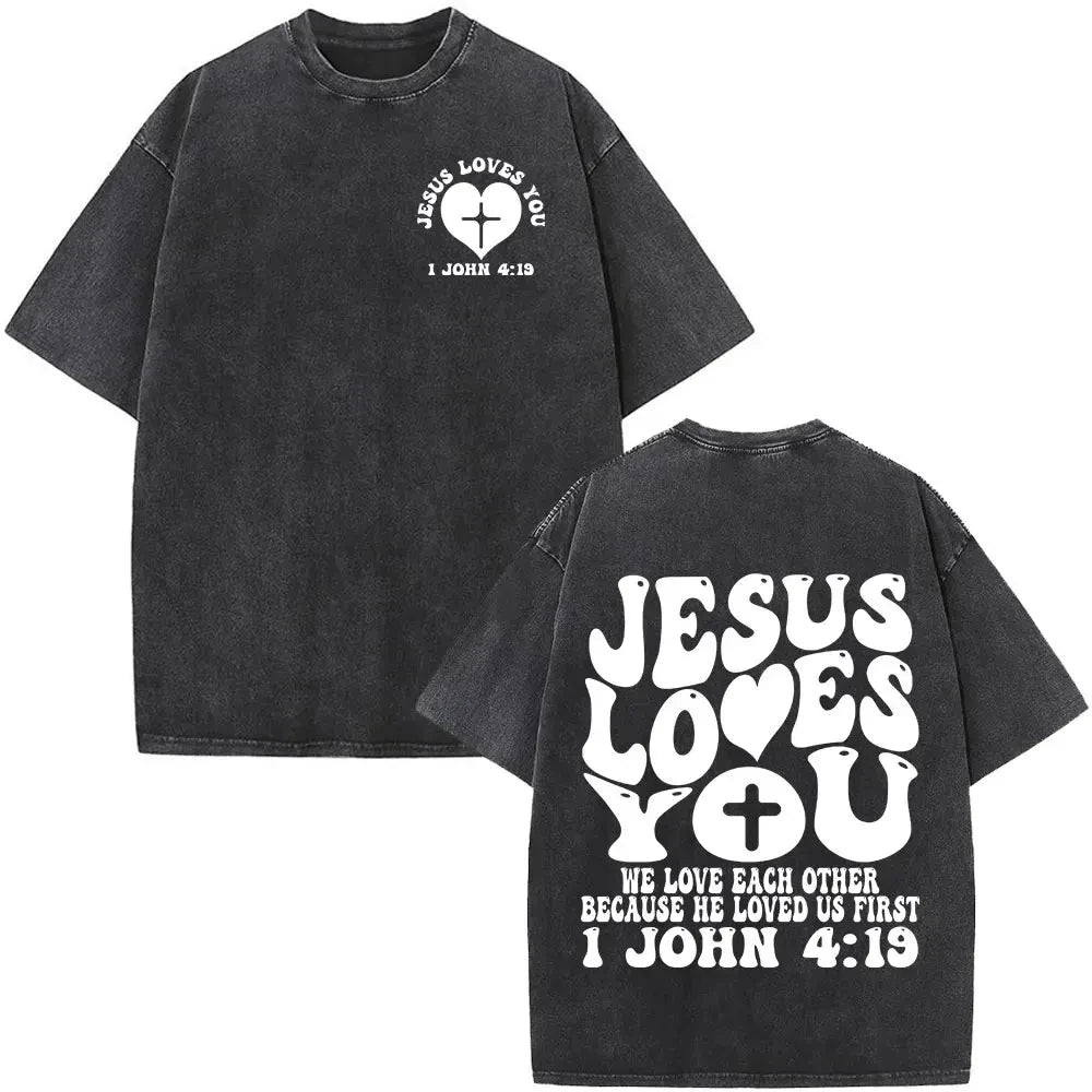 Jesus Faith Overcomes Fear Bible Scripture T Shirt