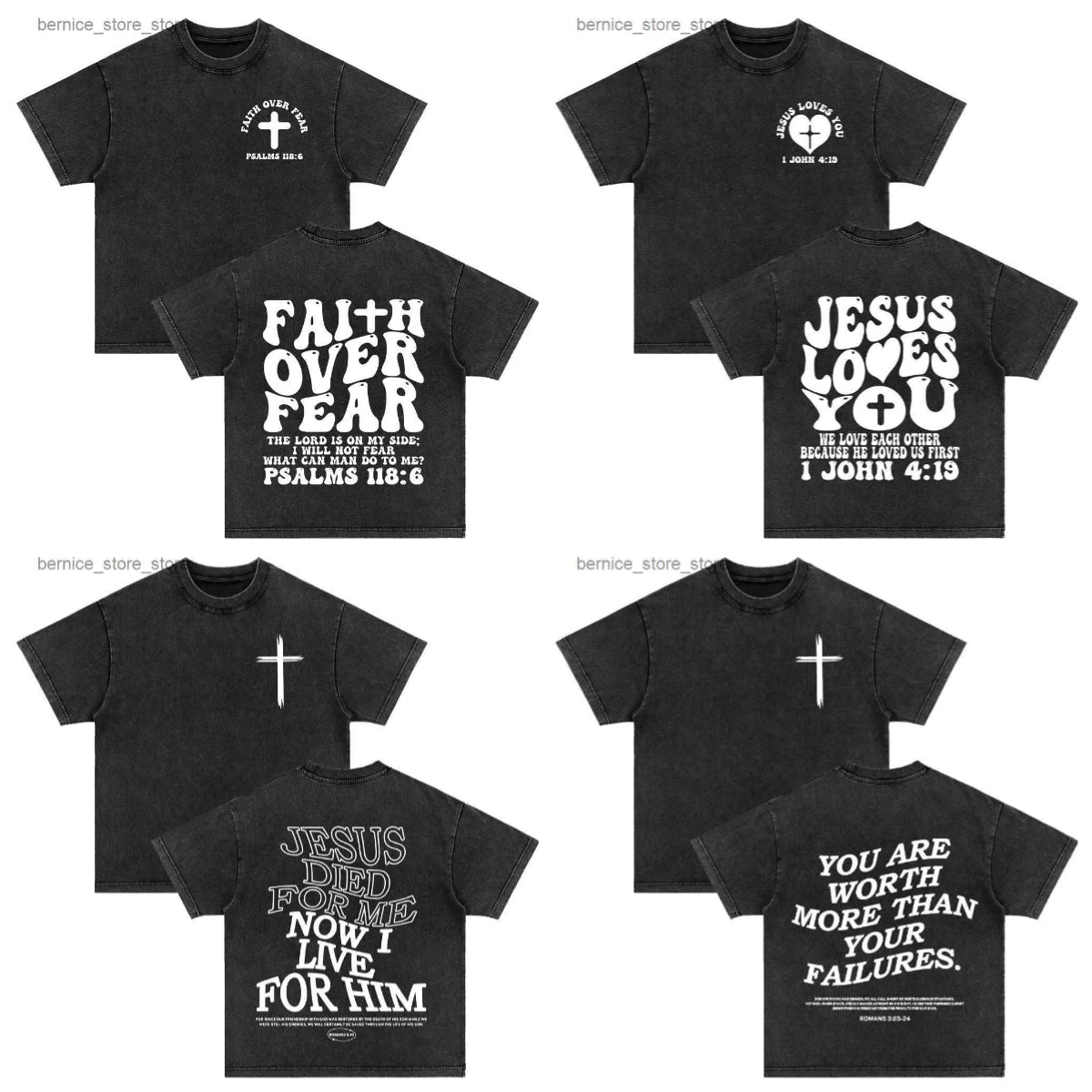 Christian Strength Jesus Bible Verse Tee For Men Women
