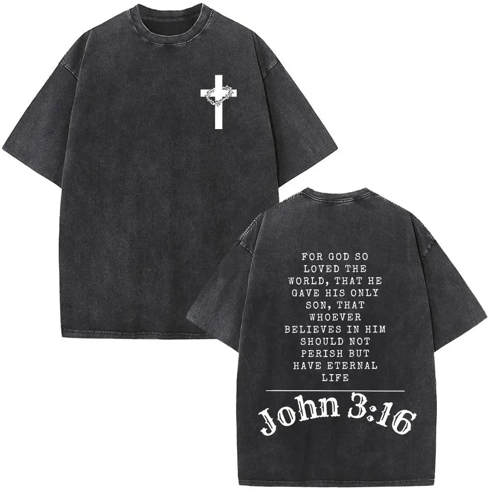 Jesus Faith Overcomes Fear Bible Scripture T Shirt