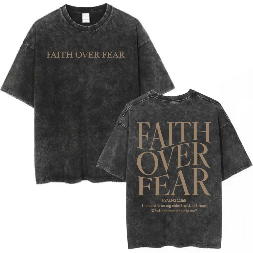Anhui Bible Verse T Shirt Salvation Jesus Retro Washed