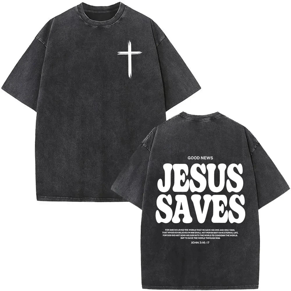Jesus Faith Overcomes Fear Bible Scripture T Shirt