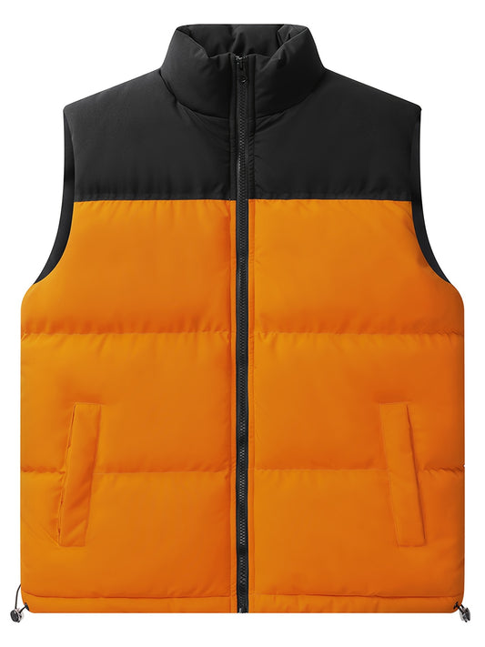 Autumn Winter Stand Collar Cardigan Jacket For Men Warm