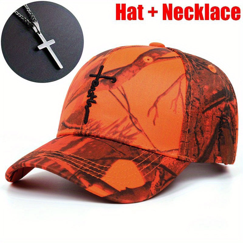 Embroidered Baseball Cap Set for Men and Women Mesh