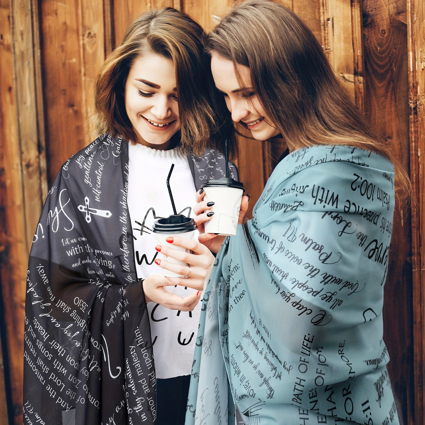 Christian Prayer Shawl for Women with Bible Verse