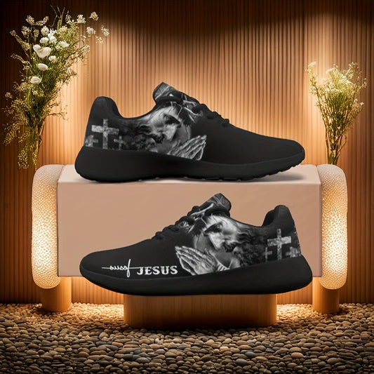 Christian Faith EVA Running Shoes Men Women Low Top