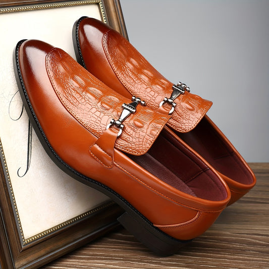 Men's Slip-on Loafers Minimalist Business Casual Shoes