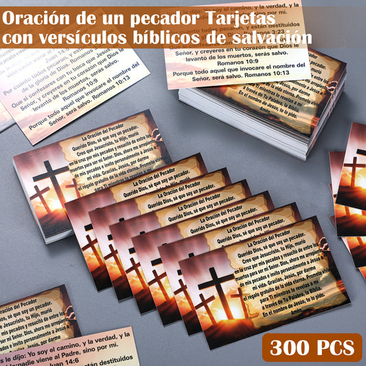 Christian Gospel  Tracts Cards in Spanish (en español)