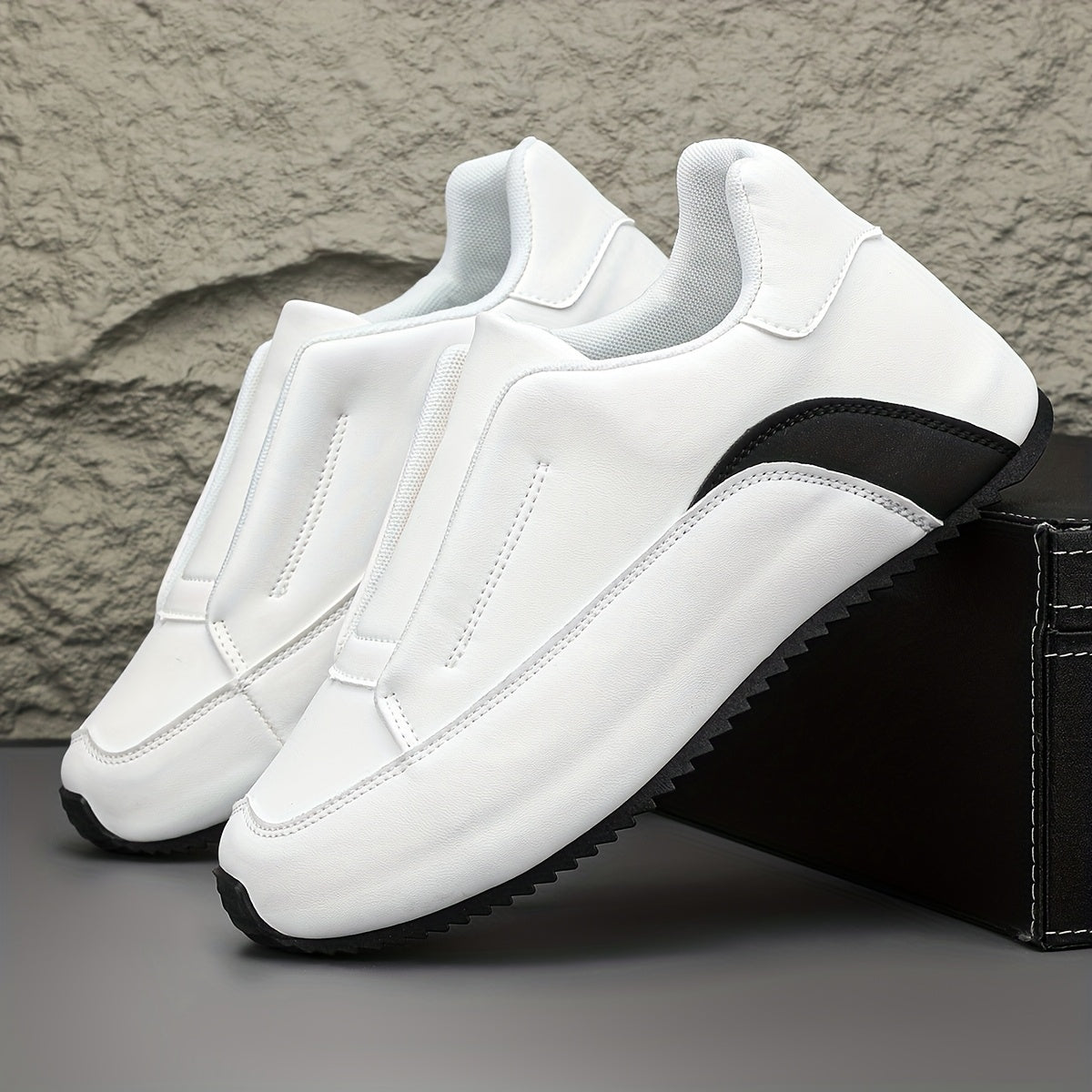 Divine Power Mens Slip On Casual Sneakers All Season
