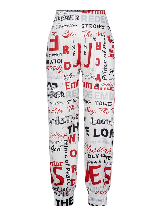 Casual Women Joggers With Elastic Waistband Pockets