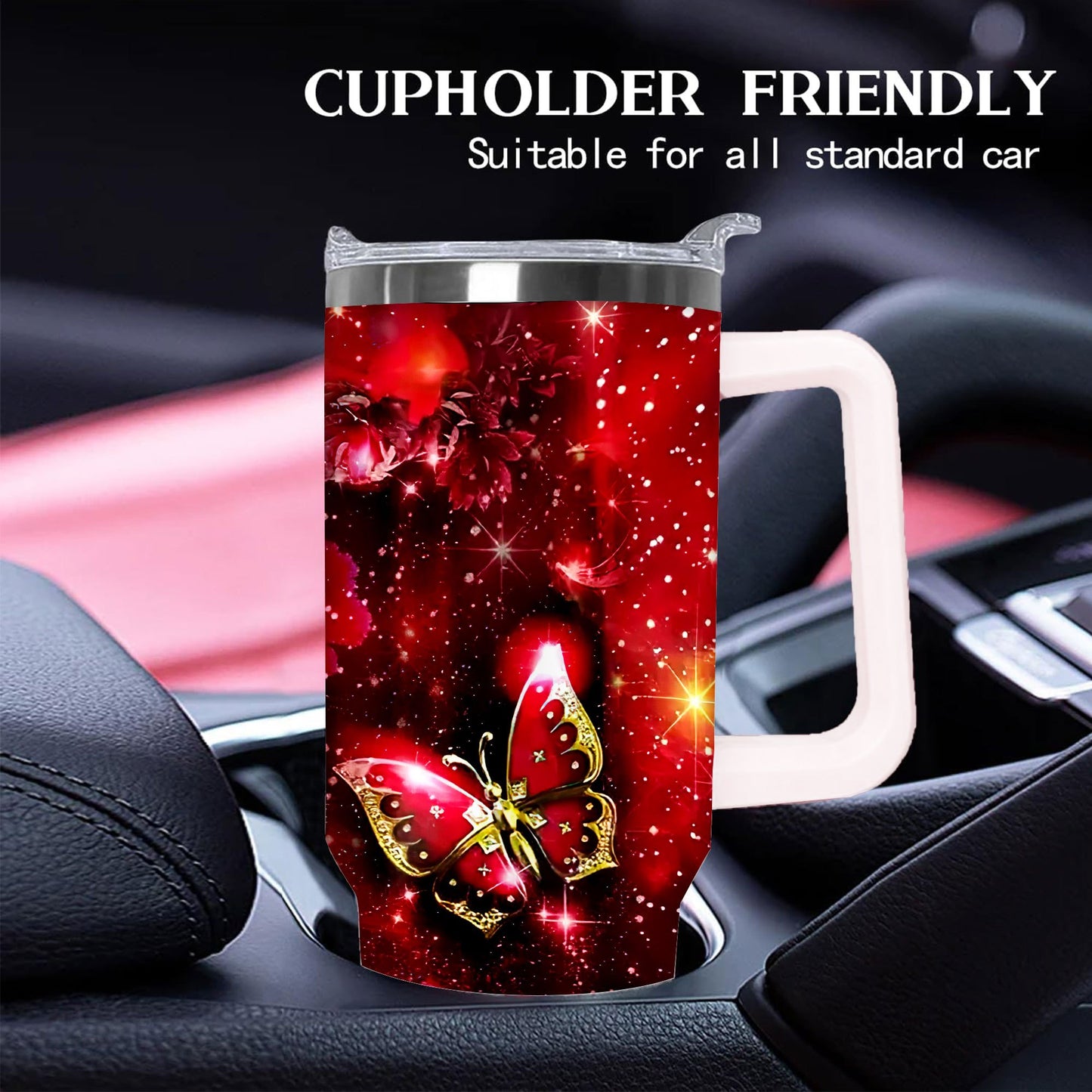 Faith Armor Insulated Woman Tumbler With Leak Proof Lid