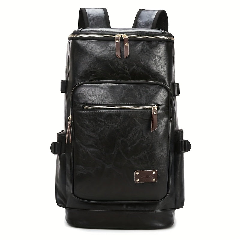 Sendpistil Soft PU Hiking Bag Large Capacity Travel Tote