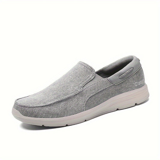 Comfortable Canvas Slip-On Loafers for Men