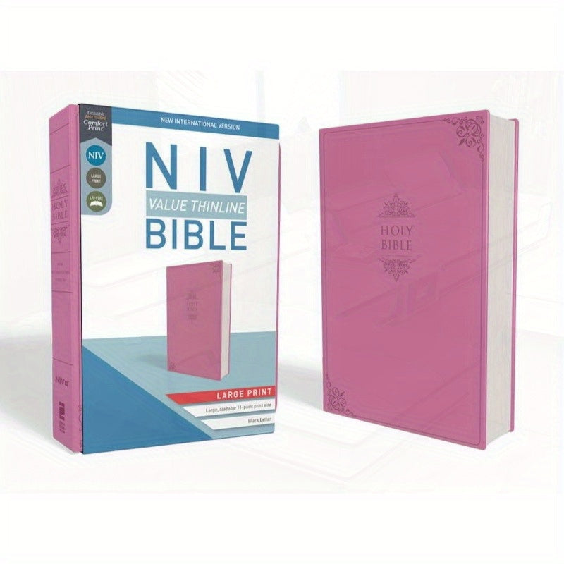 NIV Value Thinline Bible Large Print Compact Carry Study
