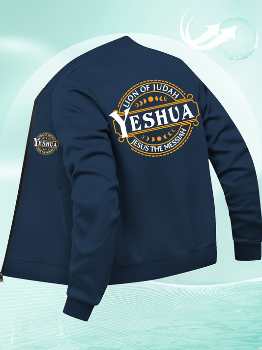 In His Divine Power Religious Bomber Jacket Judah Messiah
