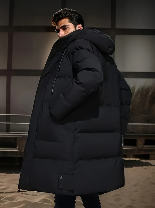 Divine Power Hooded Winter Jacket With Large Pockets