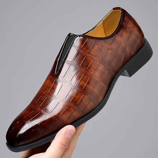 Comfortable Slip-on Footwear for Men With Square Toe