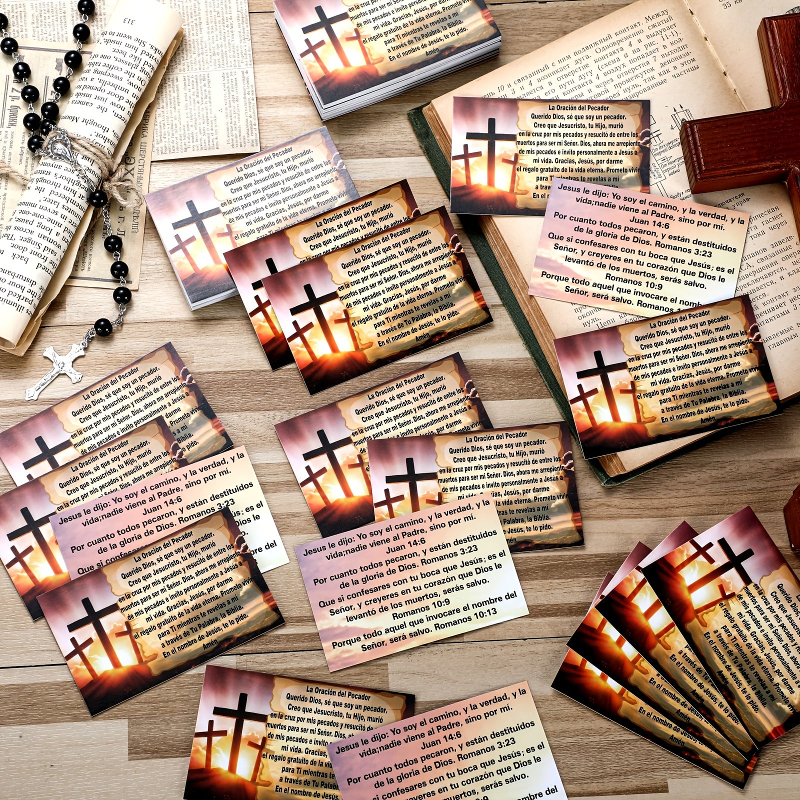 Christian Gospel  Tracts Cards in Spanish (en español)