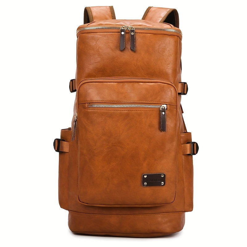 Sendpistil Soft PU Hiking Bag Large Capacity Travel Tote