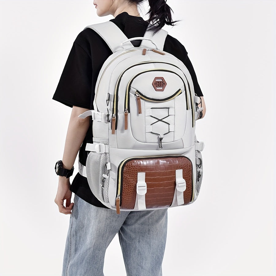 [Multi-pocket Backpack] Multi-pocket Large Capacity Unisex Shoulder Bag Computer Backpack | Travel Business Casual Backpack with Underwear Bag Set, Commuting Bag Weekend Overnight Bag, Holiday Birthday Gift
