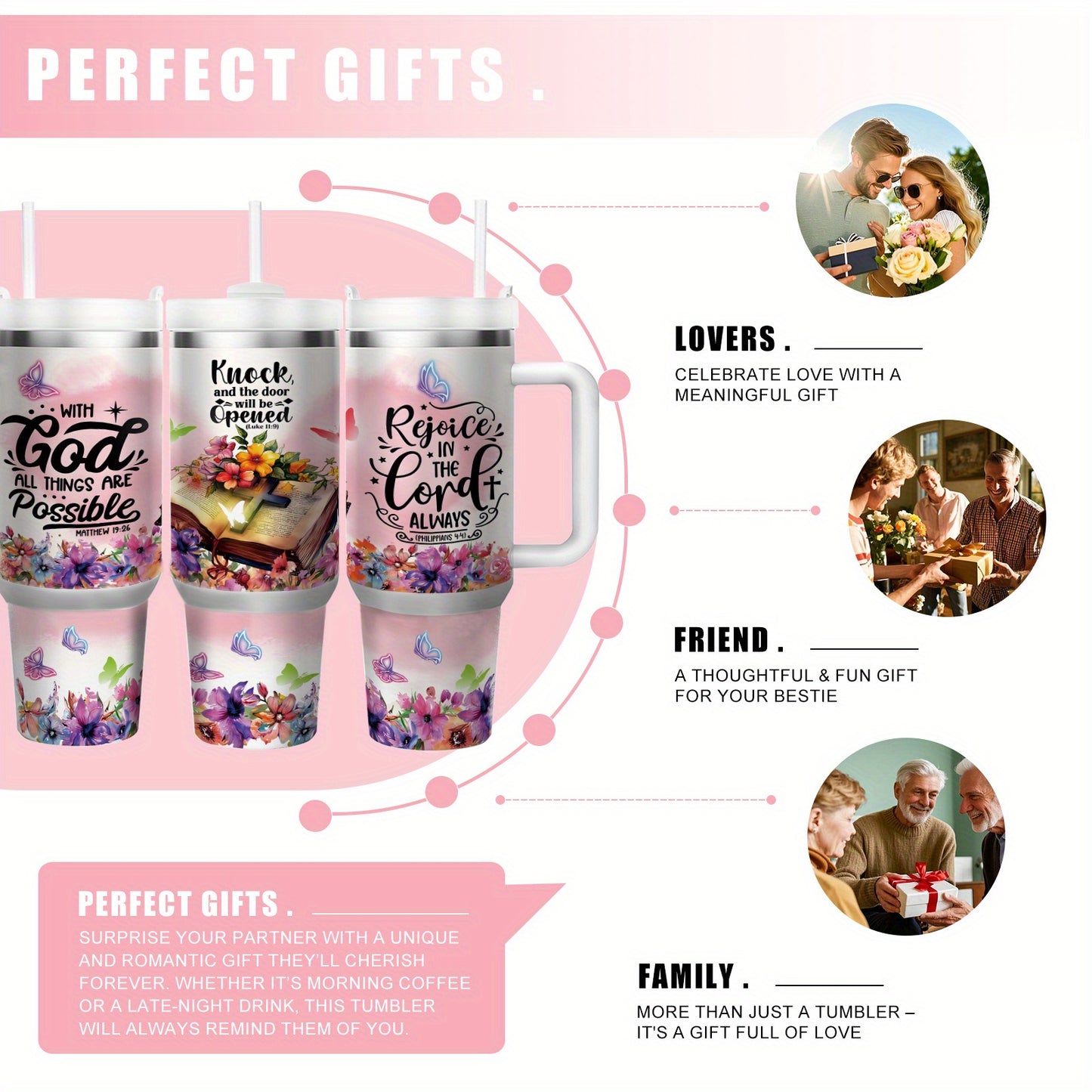 With God All Things Are Possible Stainless Steel Mug