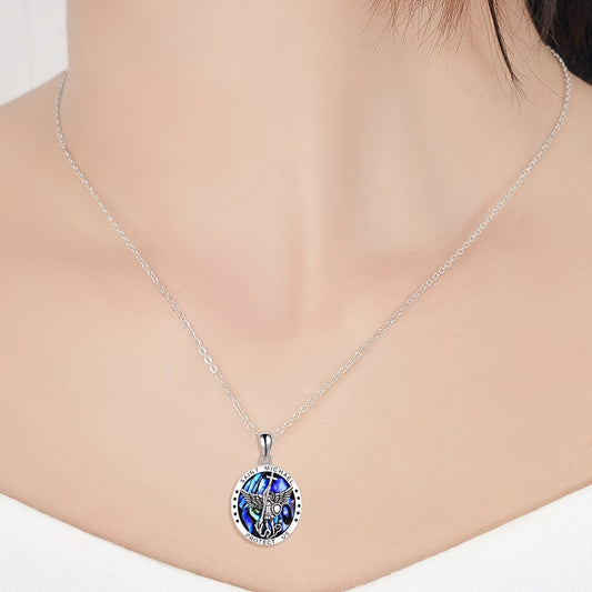 Saint Michael Pendant with Inscription Saint Michael Protect Us Ideal Gift for Loved Ones
