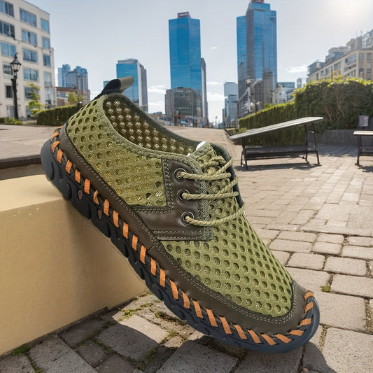 Divine Power Men's Handmade Casual Versatile All Day Shoes