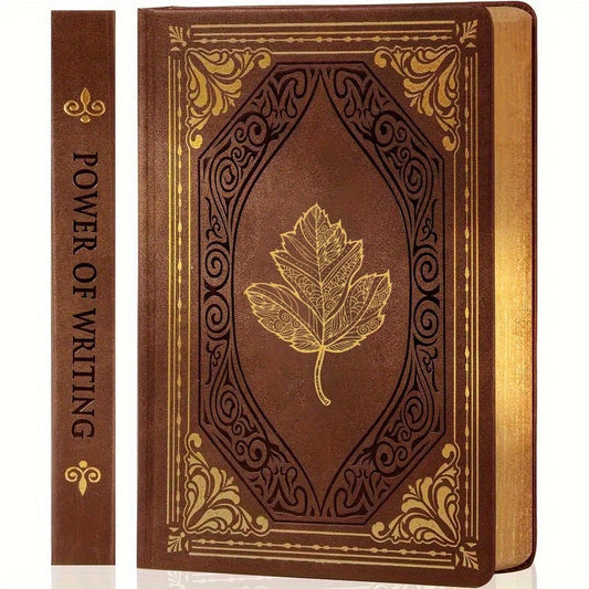 Vintage Faux Leather Journal for Women A5 Size 320 Pages