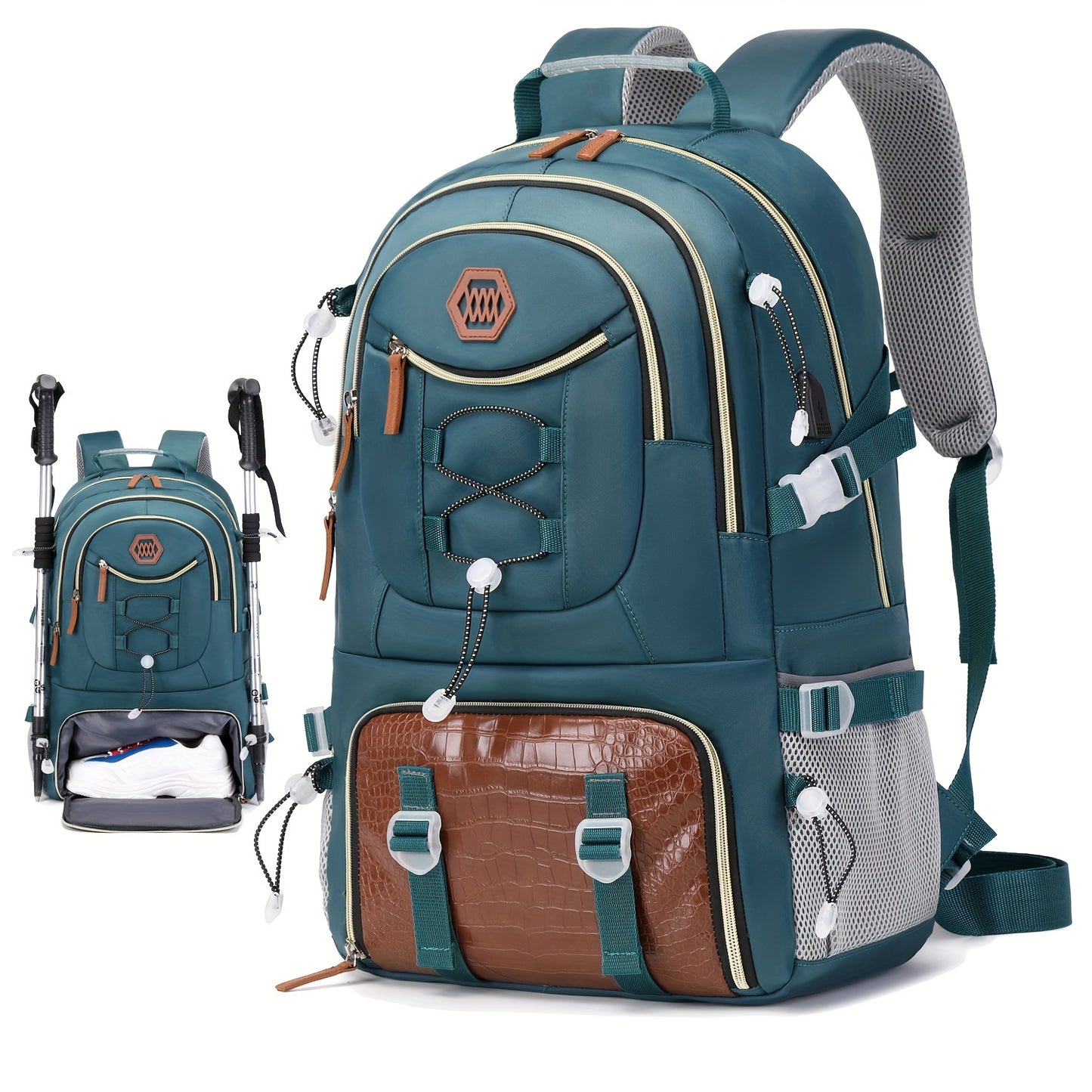 Dur Travel Backpack with Laptop Compartment and USB Port