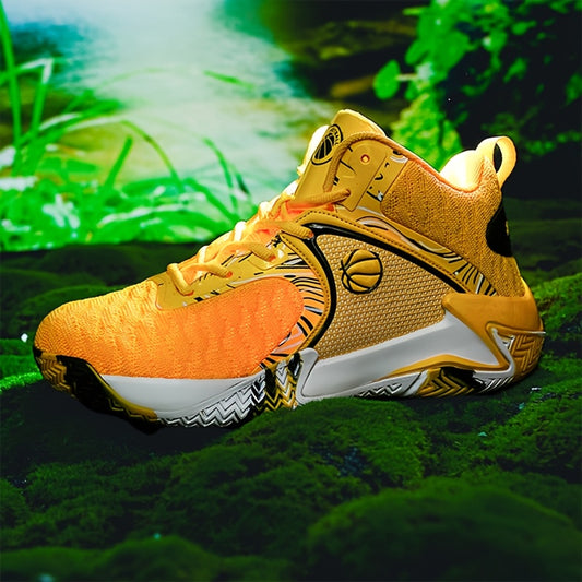 Mens High Top Basketball Sneakers Non Slip Breathable Mesh
