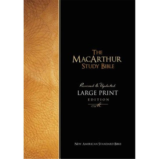 MacArthur Study Bible NASB Large Print Updated Edition