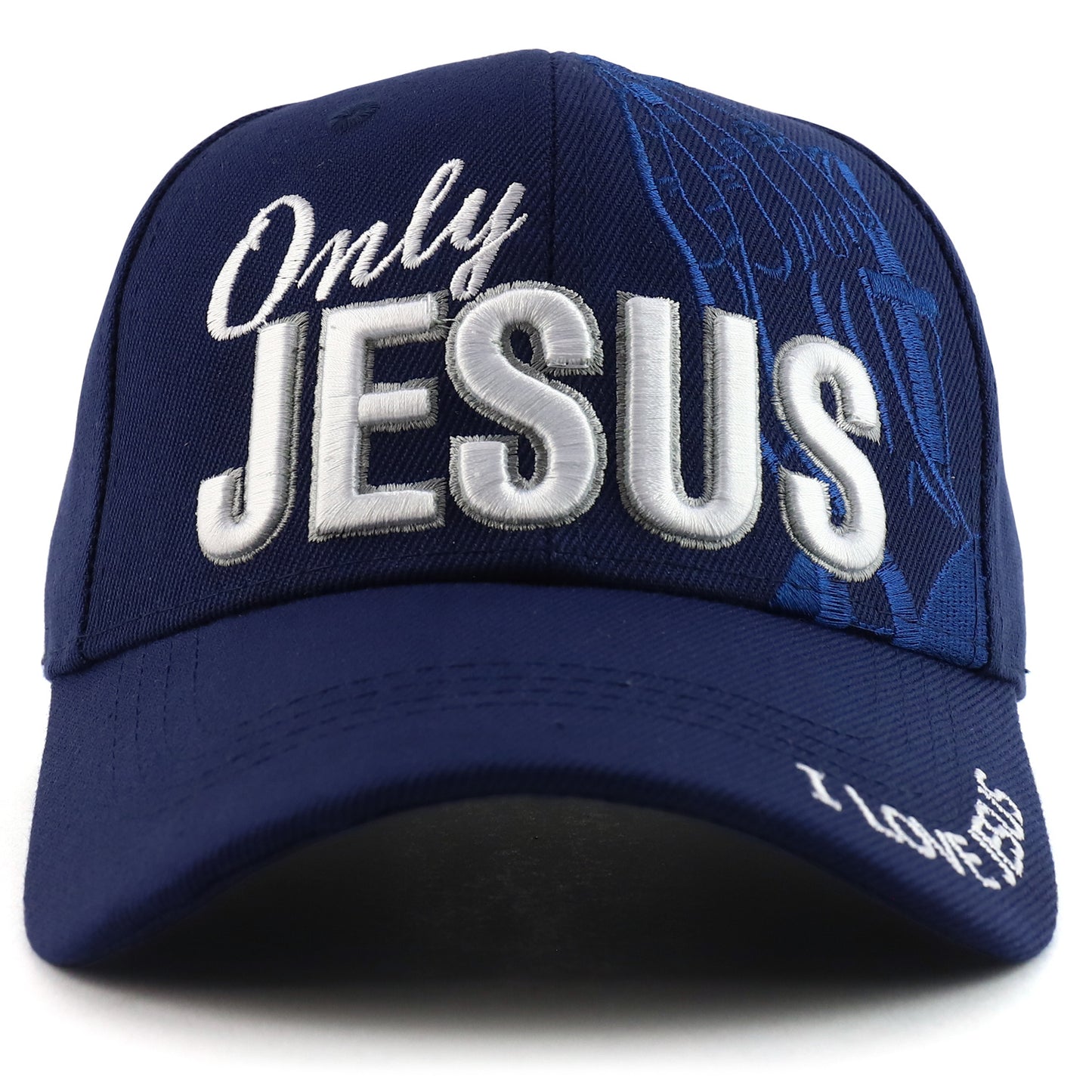 Trendy Apparel Shop Jesus Praying Hand Embroidered Christian Cap
