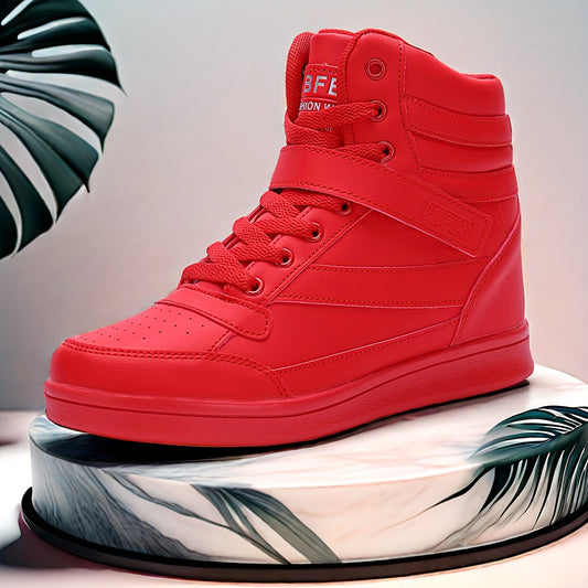 Vibrant Color Women's Retro 80s High Top Sneakers